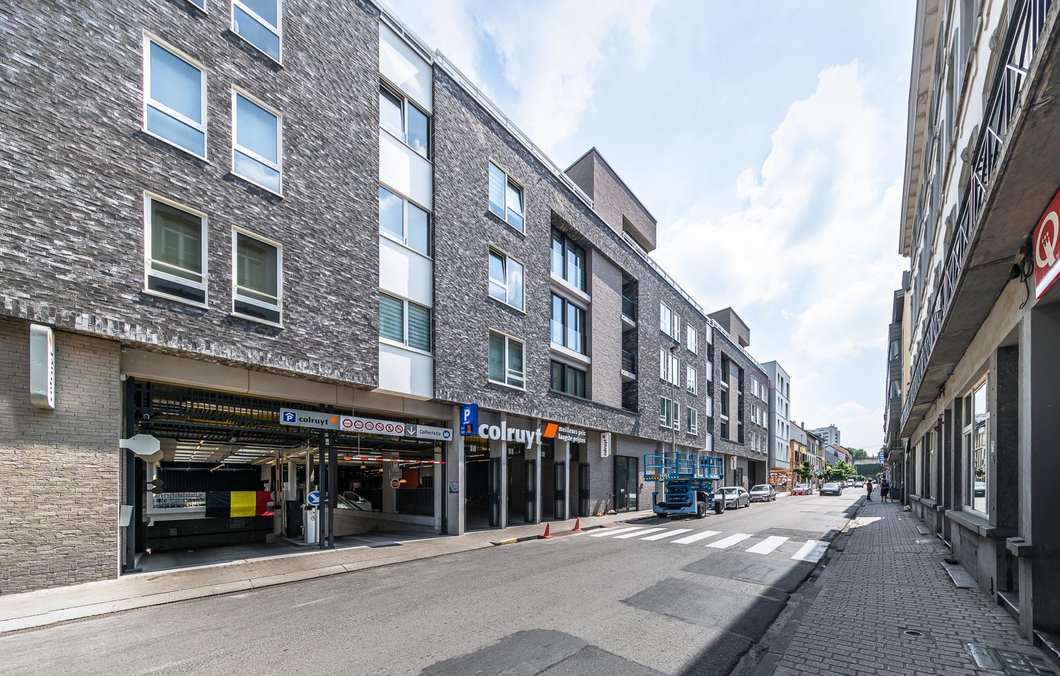 Jourdan Garden Brussel Etterbeek nieuwbouw Colruyt Zabra