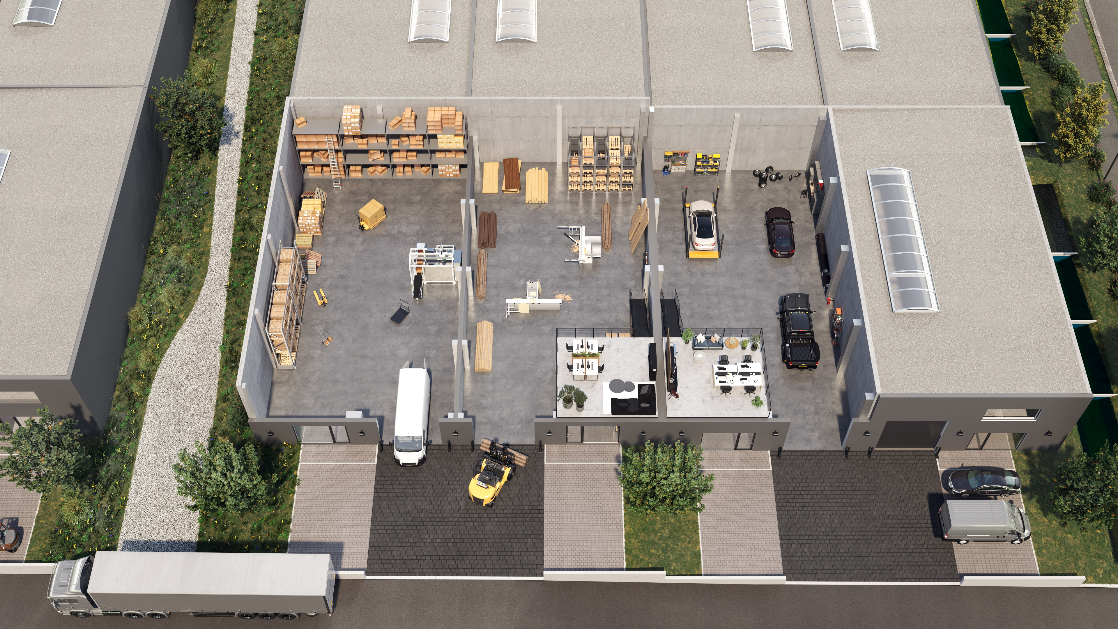 Charleroi KMO te koop