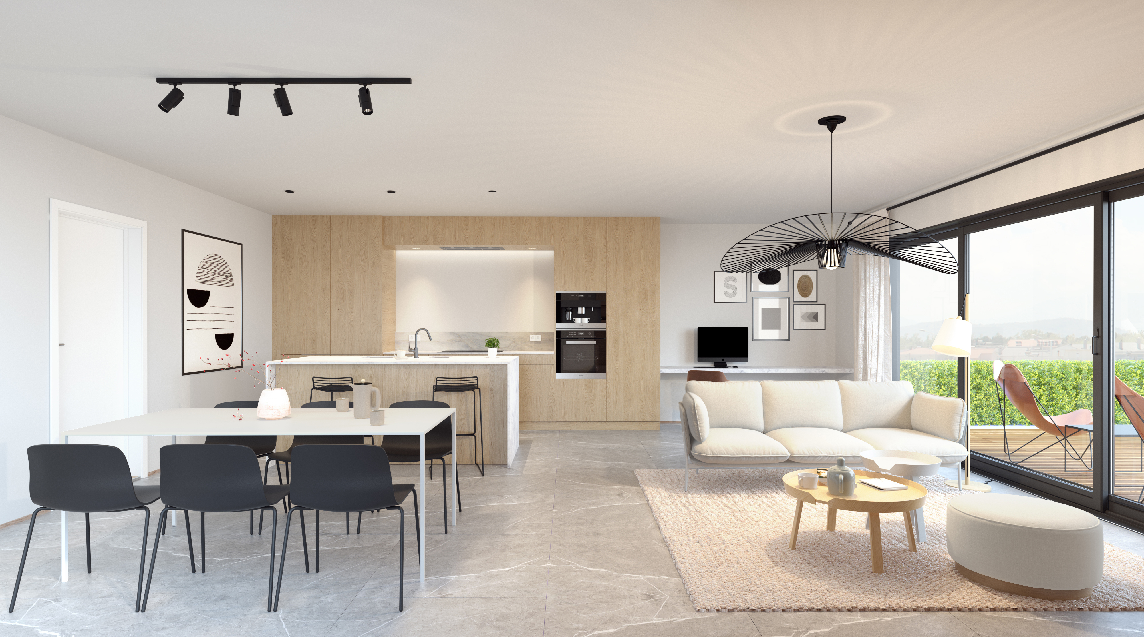 Hof van Gent te koop interieur appartement Zabra