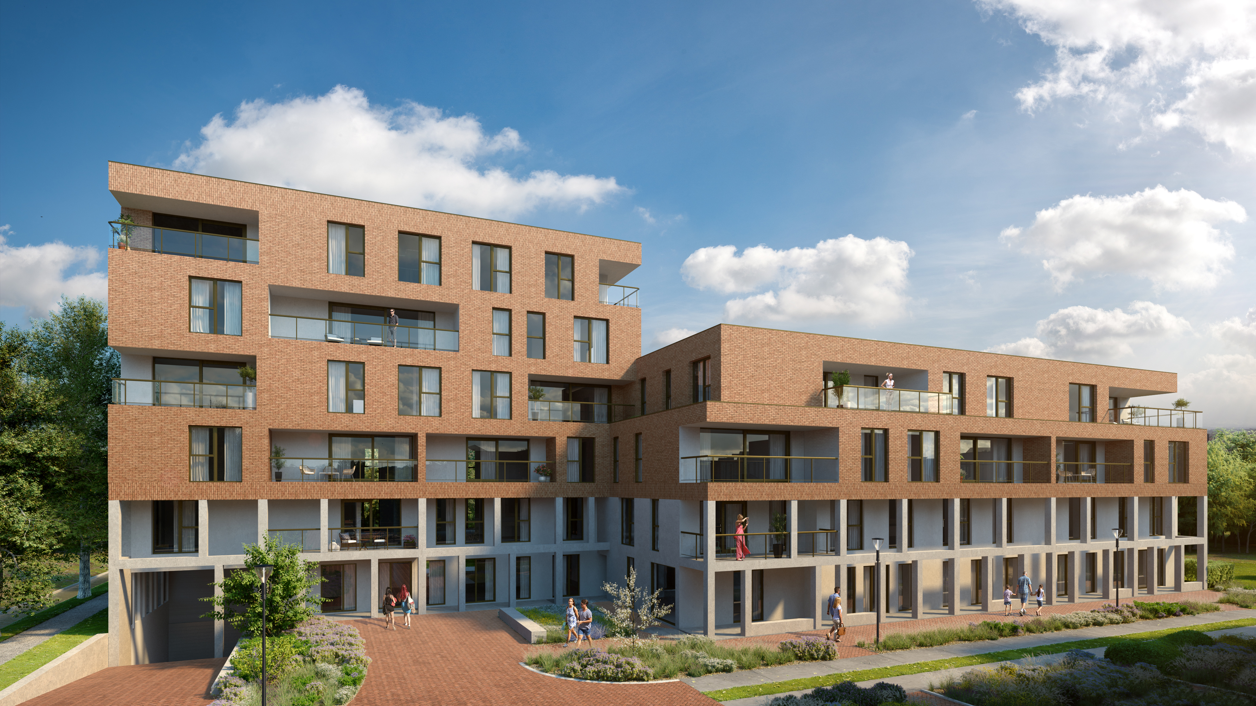 Hof van Gent te koop appartementen en penthouses Zabra