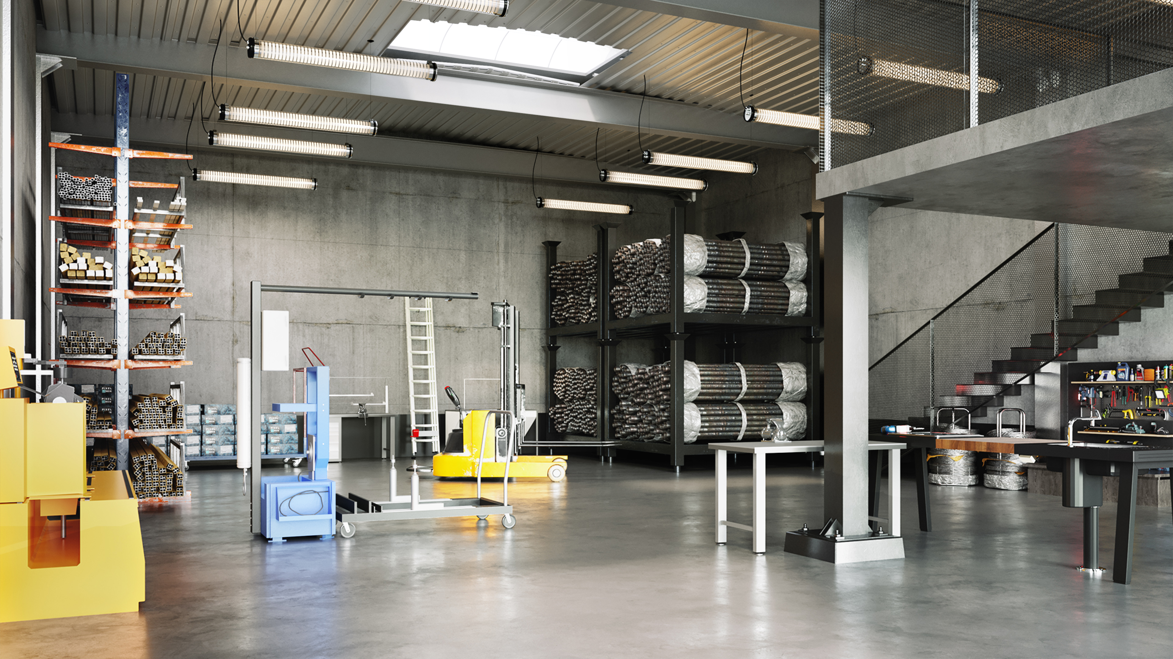 Saint Georges unité PME à vendre Zabra intérieur