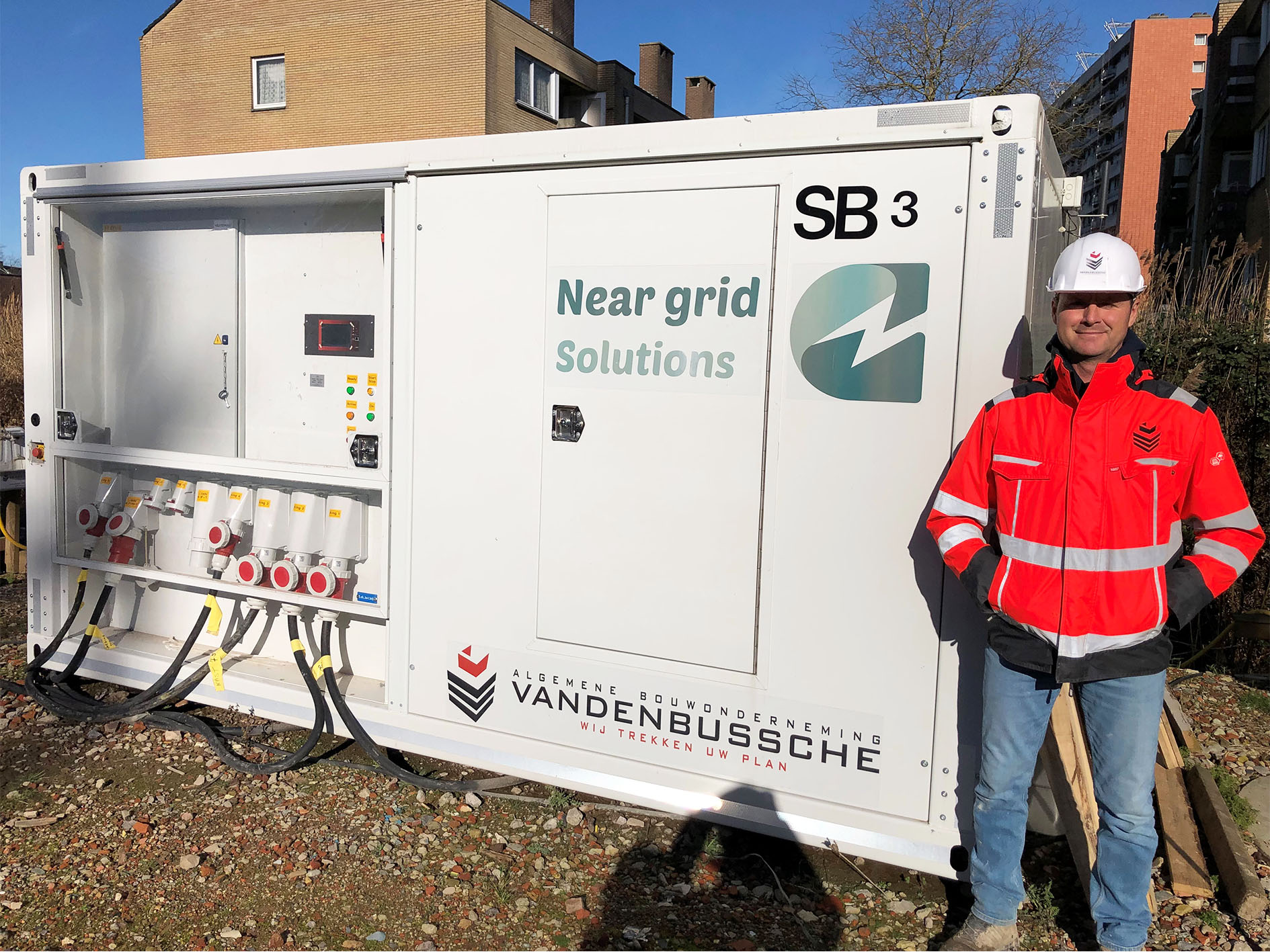 Duurzame stadsbatterij zet Hof Van Gent onder stroom